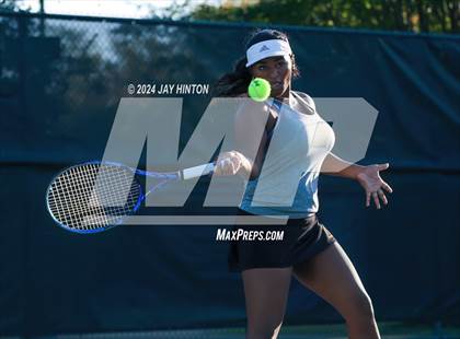 Thumbnail 2 in Sharyland vs Wylie (UIL 5A Tennis Semifinal) photogallery.