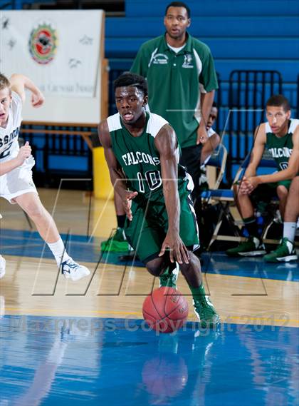 Thumbnail 3 in Mission Prep vs Palmdale (National Prep Classic) photogallery.