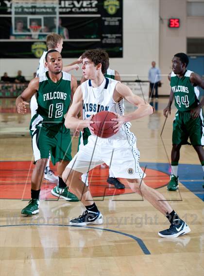 Thumbnail 1 in Mission Prep vs Palmdale (National Prep Classic) photogallery.