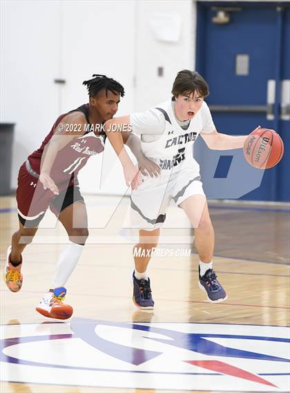 Thumbnail 2 in Cactus Shadows vs. Red Mountain (Beyond Basketball Thanksgiving Tournament) photogallery.