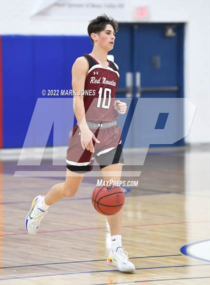 Thumbnail 3 in Cactus Shadows vs. Red Mountain (Beyond Basketball Thanksgiving Tournament) photogallery.