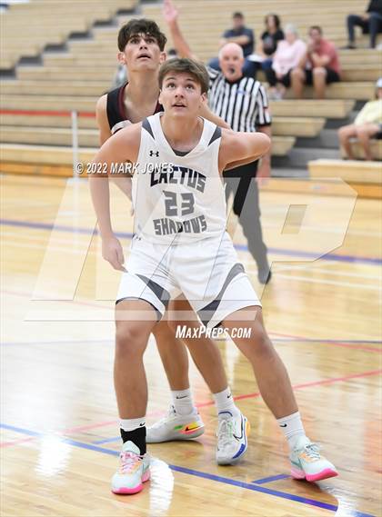 Thumbnail 1 in Cactus Shadows vs. Red Mountain (Beyond Basketball Thanksgiving Tournament) photogallery.