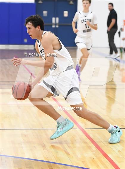 Thumbnail 2 in Cactus Shadows vs. Red Mountain (Beyond Basketball Thanksgiving Tournament) photogallery.