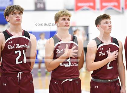 Thumbnail 1 in Cactus Shadows vs. Red Mountain (Beyond Basketball Thanksgiving Tournament) photogallery.