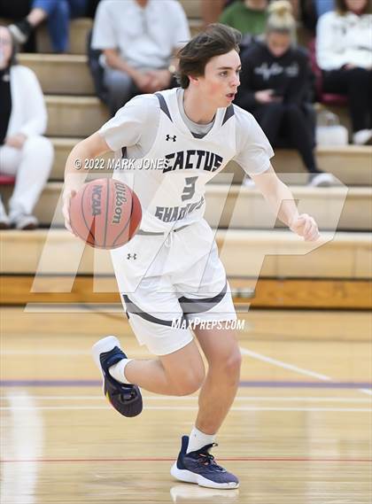 Thumbnail 2 in Cactus Shadows vs. Red Mountain (Beyond Basketball Thanksgiving Tournament) photogallery.