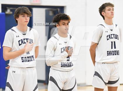 Thumbnail 1 in Cactus Shadows vs. Red Mountain (Beyond Basketball Thanksgiving Tournament) photogallery.