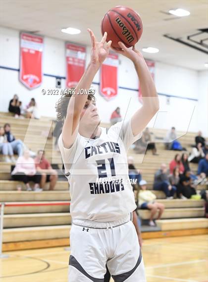 Thumbnail 3 in Cactus Shadows vs. Red Mountain (Beyond Basketball Thanksgiving Tournament) photogallery.
