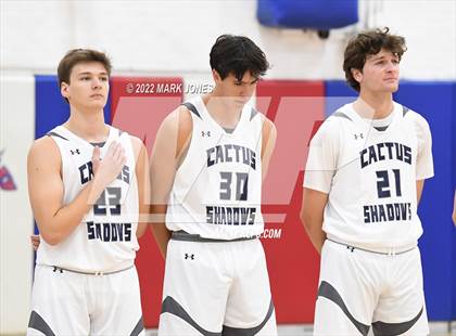 Thumbnail 1 in Cactus Shadows vs. Red Mountain (Beyond Basketball Thanksgiving Tournament) photogallery.