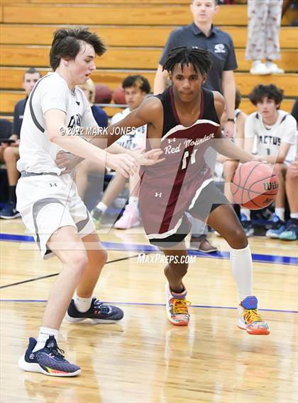 Thumbnail 1 in Cactus Shadows vs. Red Mountain (Beyond Basketball Thanksgiving Tournament) photogallery.