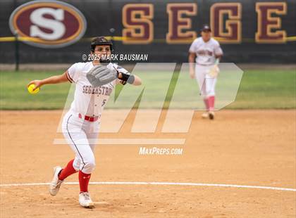 Thumbnail 2 in Hemet @ Segerstrom (CIF SS Division 4 Round 2) photogallery.