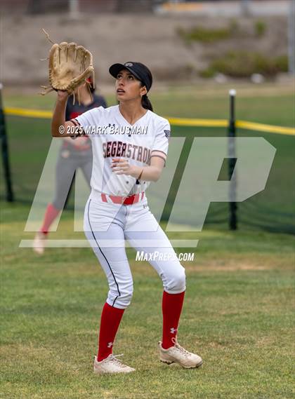 Thumbnail 2 in Hemet @ Segerstrom (CIF SS Division 4 Round 2) photogallery.