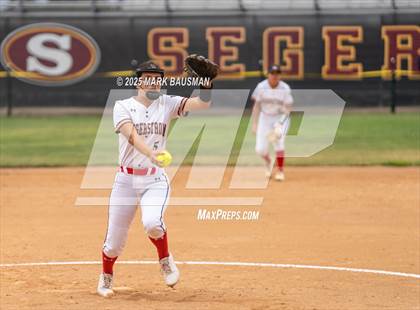 Thumbnail 3 in Hemet @ Segerstrom (CIF SS Division 4 Round 2) photogallery.