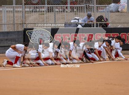Thumbnail 2 in Hemet @ Segerstrom (CIF SS Division 4 Round 2) photogallery.