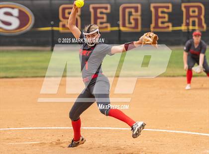 Thumbnail 2 in Hemet @ Segerstrom (CIF SS Division 4 Round 2) photogallery.