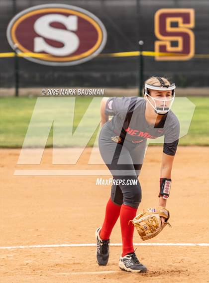 Thumbnail 2 in Hemet @ Segerstrom (CIF SS Division 4 Round 2) photogallery.