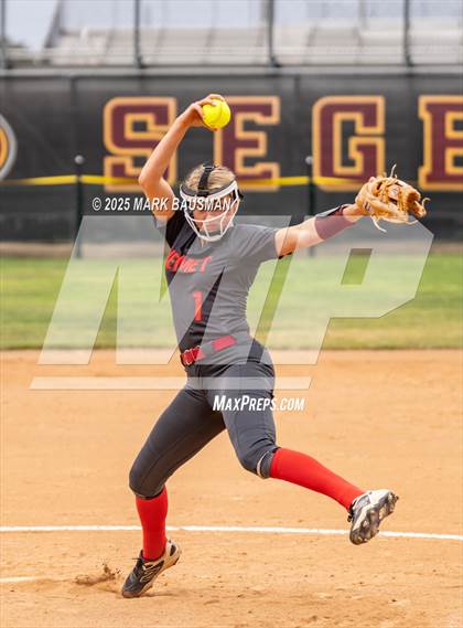 Thumbnail 3 in Hemet @ Segerstrom (CIF SS Division 4 Round 2) photogallery.