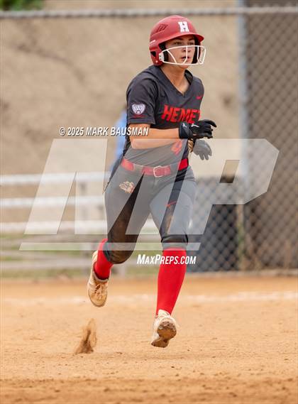Thumbnail 2 in Hemet @ Segerstrom (CIF SS Division 4 Round 2) photogallery.