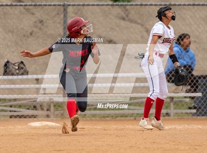 Thumbnail 1 in Hemet @ Segerstrom (CIF SS Division 4 Round 2) photogallery.