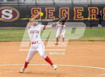 Thumbnail 1 in Hemet @ Segerstrom (CIF SS Division 4 Round 2) photogallery.