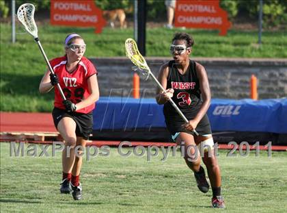 Thumbnail 1 in Hazelwood West vs. Visitation Academy  photogallery.