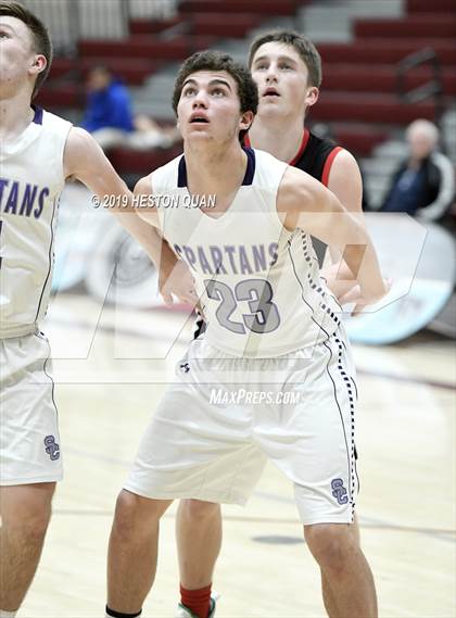 Thumbnail 3 in Spring Creek vs St. Thomas Aquinas - Canada (Rancho Mirage Holiday Invitational) photogallery.