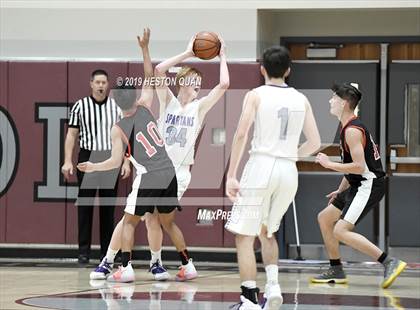 Thumbnail 2 in Spring Creek vs St. Thomas Aquinas - Canada (Rancho Mirage Holiday Invitational) photogallery.