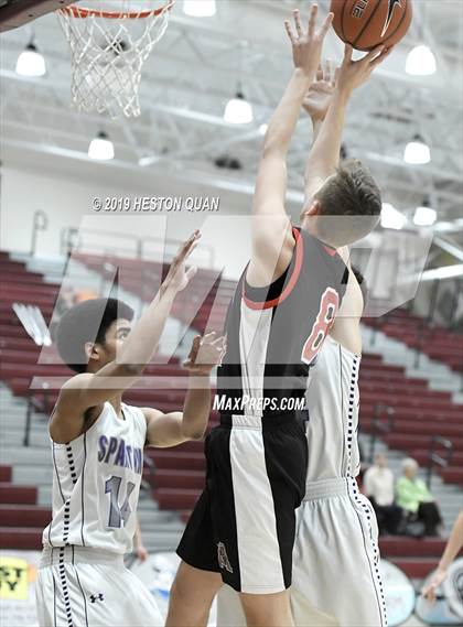 Thumbnail 1 in Spring Creek vs St. Thomas Aquinas - Canada (Rancho Mirage Holiday Invitational) photogallery.
