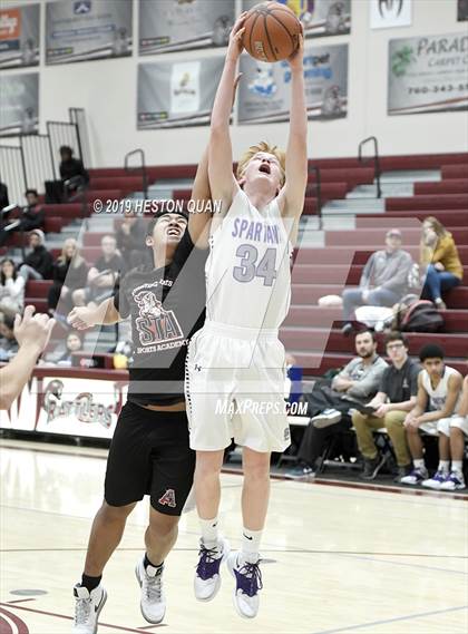 Thumbnail 1 in Spring Creek vs St. Thomas Aquinas - Canada (Rancho Mirage Holiday Invitational) photogallery.