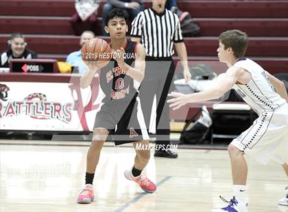 Thumbnail 2 in Spring Creek vs St. Thomas Aquinas - Canada (Rancho Mirage Holiday Invitational) photogallery.