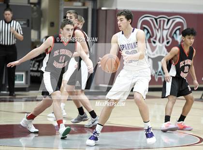 Thumbnail 3 in Spring Creek vs St. Thomas Aquinas - Canada (Rancho Mirage Holiday Invitational) photogallery.
