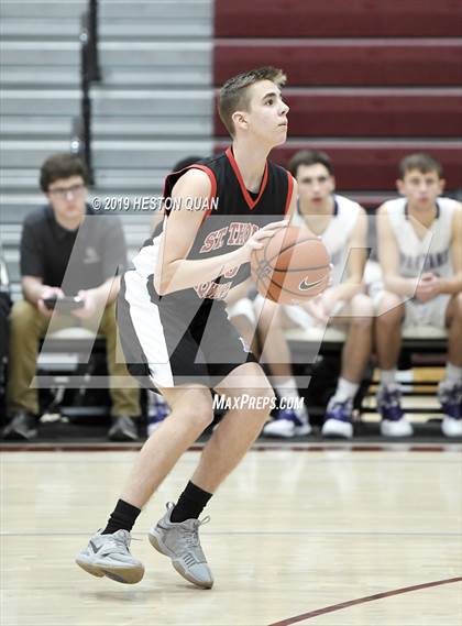 Thumbnail 1 in Spring Creek vs St. Thomas Aquinas - Canada (Rancho Mirage Holiday Invitational) photogallery.