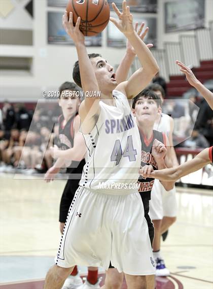 Thumbnail 1 in Spring Creek vs St. Thomas Aquinas - Canada (Rancho Mirage Holiday Invitational) photogallery.