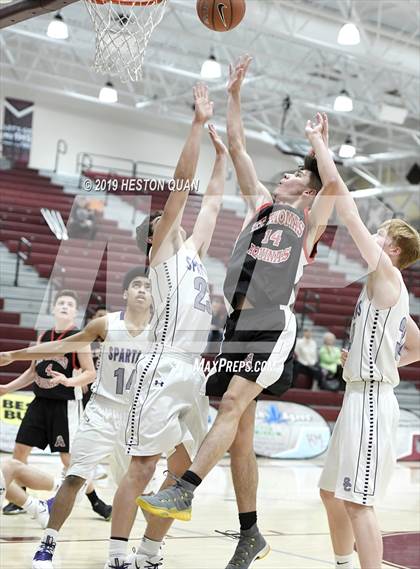 Thumbnail 3 in Spring Creek vs St. Thomas Aquinas - Canada (Rancho Mirage Holiday Invitational) photogallery.