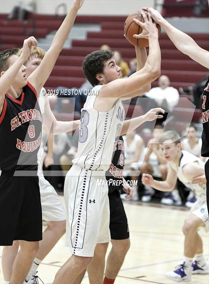 Thumbnail 3 in Spring Creek vs St. Thomas Aquinas - Canada (Rancho Mirage Holiday Invitational) photogallery.