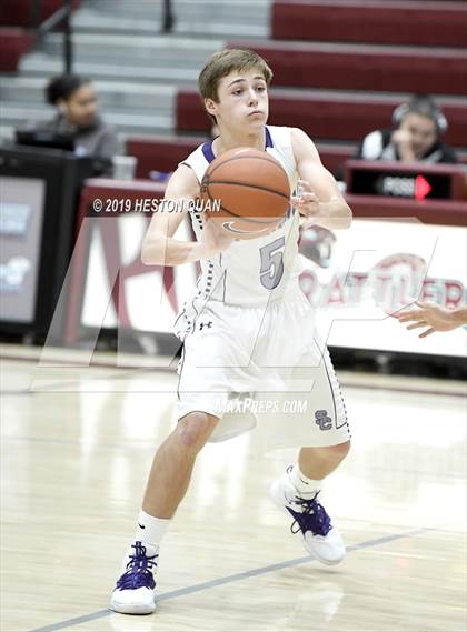 Thumbnail 2 in Spring Creek vs St. Thomas Aquinas - Canada (Rancho Mirage Holiday Invitational) photogallery.