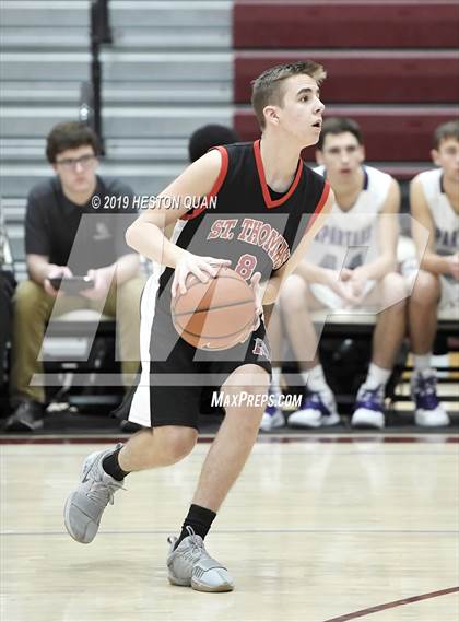 Thumbnail 3 in Spring Creek vs St. Thomas Aquinas - Canada (Rancho Mirage Holiday Invitational) photogallery.