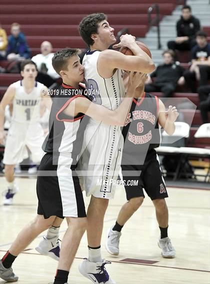 Thumbnail 1 in Spring Creek vs St. Thomas Aquinas - Canada (Rancho Mirage Holiday Invitational) photogallery.