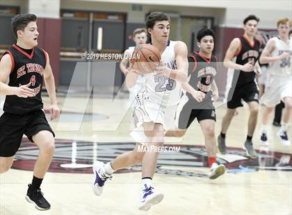 Thumbnail 2 in Spring Creek vs St. Thomas Aquinas - Canada (Rancho Mirage Holiday Invitational) photogallery.