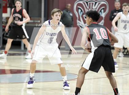 Thumbnail 2 in Spring Creek vs St. Thomas Aquinas - Canada (Rancho Mirage Holiday Invitational) photogallery.