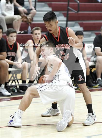 Thumbnail 1 in Spring Creek vs St. Thomas Aquinas - Canada (Rancho Mirage Holiday Invitational) photogallery.