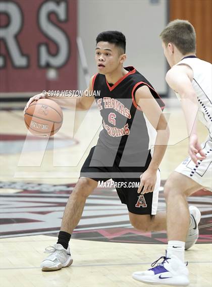 Thumbnail 3 in Spring Creek vs St. Thomas Aquinas - Canada (Rancho Mirage Holiday Invitational) photogallery.