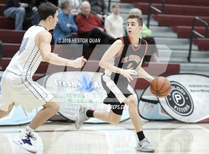 Thumbnail 3 in Spring Creek vs St. Thomas Aquinas - Canada (Rancho Mirage Holiday Invitational) photogallery.