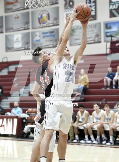 Thumbnail 1 in Spring Creek vs St. Thomas Aquinas - Canada (Rancho Mirage Holiday Invitational) photogallery.