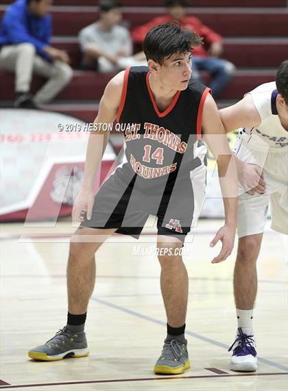 Thumbnail 3 in Spring Creek vs St. Thomas Aquinas - Canada (Rancho Mirage Holiday Invitational) photogallery.