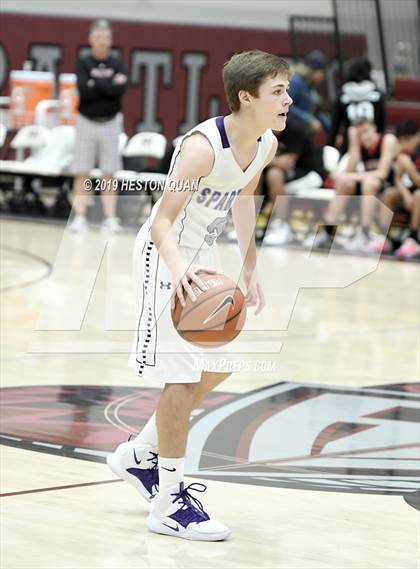 Thumbnail 2 in Spring Creek vs St. Thomas Aquinas - Canada (Rancho Mirage Holiday Invitational) photogallery.