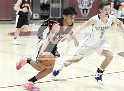 Thumbnail 1 in Spring Creek vs St. Thomas Aquinas - Canada (Rancho Mirage Holiday Invitational) photogallery.