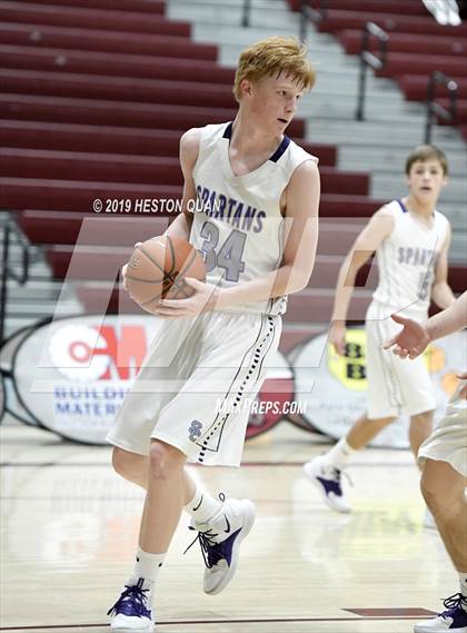 Thumbnail 3 in Spring Creek vs St. Thomas Aquinas - Canada (Rancho Mirage Holiday Invitational) photogallery.