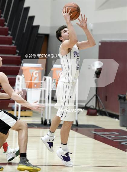 Thumbnail 2 in Spring Creek vs St. Thomas Aquinas - Canada (Rancho Mirage Holiday Invitational) photogallery.