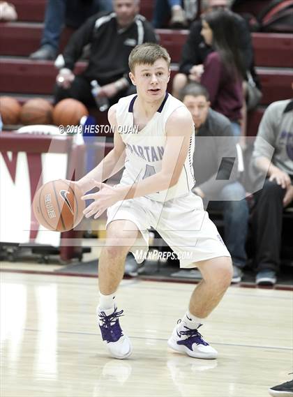Thumbnail 2 in Spring Creek vs St. Thomas Aquinas - Canada (Rancho Mirage Holiday Invitational) photogallery.