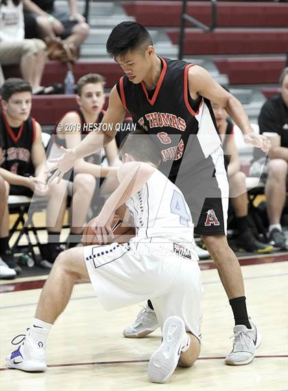 Thumbnail 3 in Spring Creek vs St. Thomas Aquinas - Canada (Rancho Mirage Holiday Invitational) photogallery.